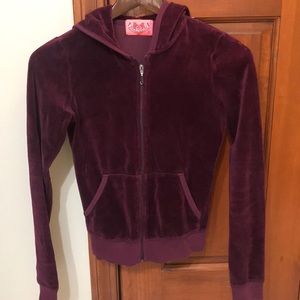 Juicy Couture velour track jacket